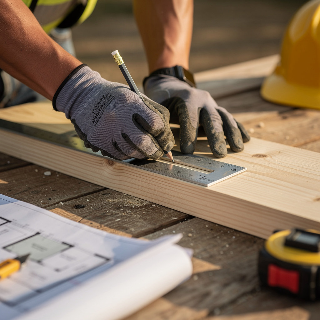 Mota Contracting, Inc. construction team working on a new build project in Healdsburg, CA